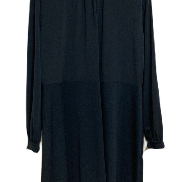 H&M Elegant Teal/Navy Stretch Pullover Dress Sz. XL - Picture 8 of 9